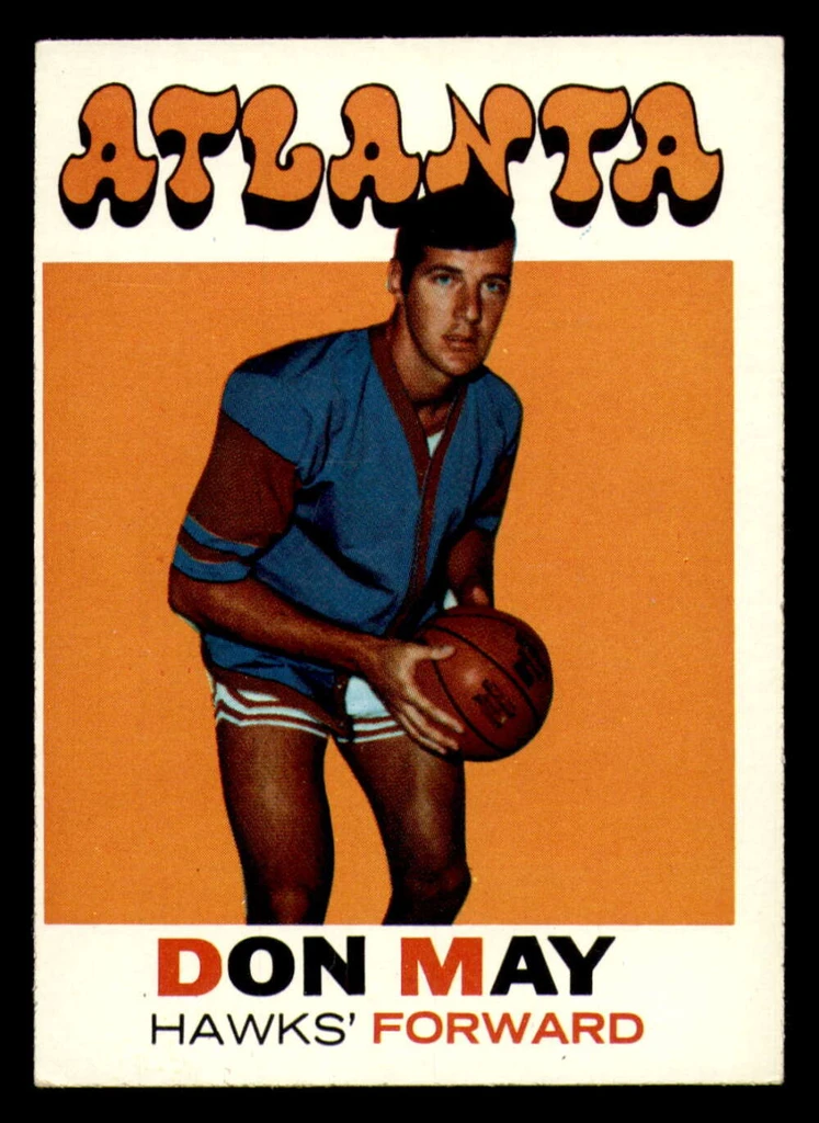 1971-72 Topps #6 Don May DP Excellent+  ID: 309264