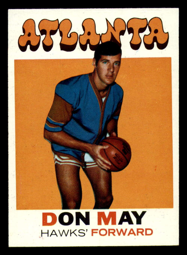 1971-72 Topps #6 Don May DP Near Mint+ 