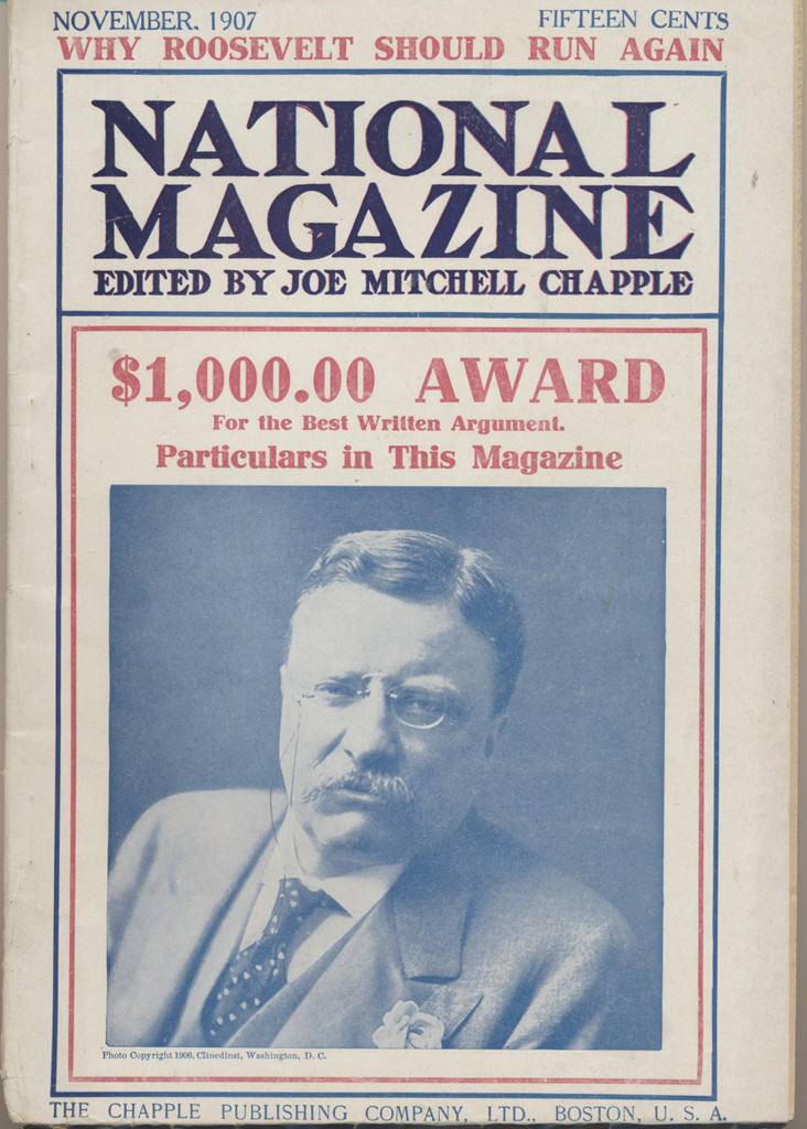1907 National Magazine Teddy Roosevelt Vg  #*