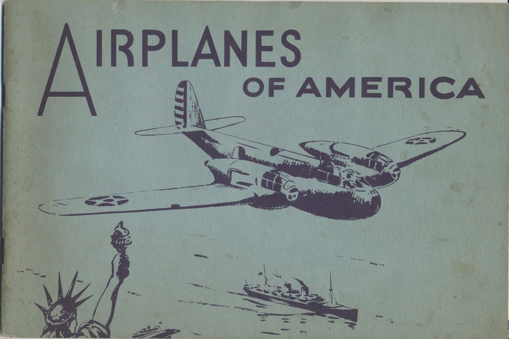 1930'S D2 Airplanes Of America With 36/42 Cards & Album  #*