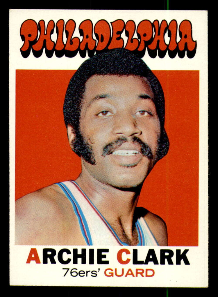 1971-72 Topps #106 Archie Clark DP Ex-Mint 76ers DP    ID:309444