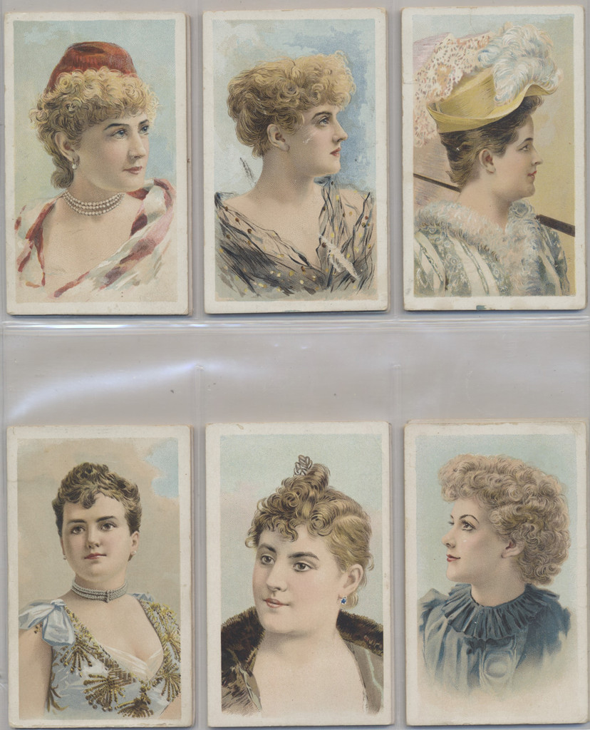 1890 N111A W. Duke & Sons Co Gems Of Beauty Fair Play Long Cut Lot 13/25 "" TOUGH!!!  #*