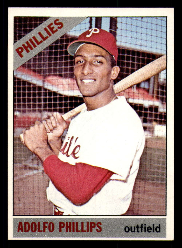 1966 Topps #32 Adolfo Phillips Near Mint RC Rookie Phillies  ID:309910