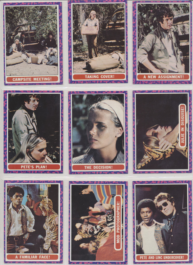 1968 Topps The Mod Squad Set 55  #*