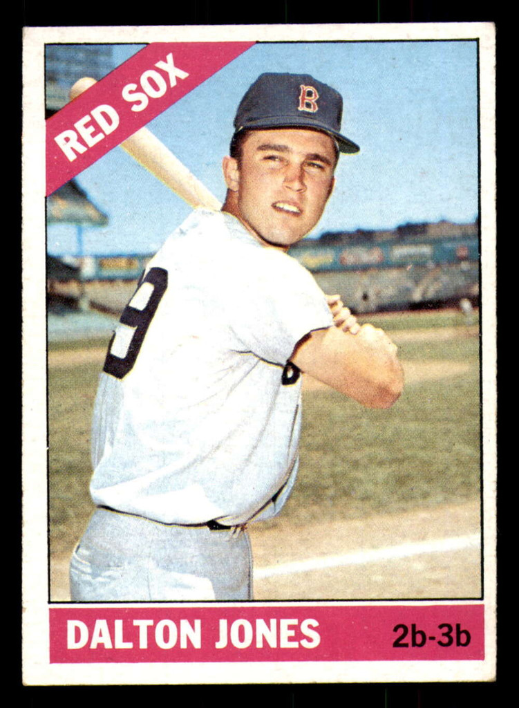 1966 Topps #317 Dalton Jones Excellent+ Red Sox   ID:310767