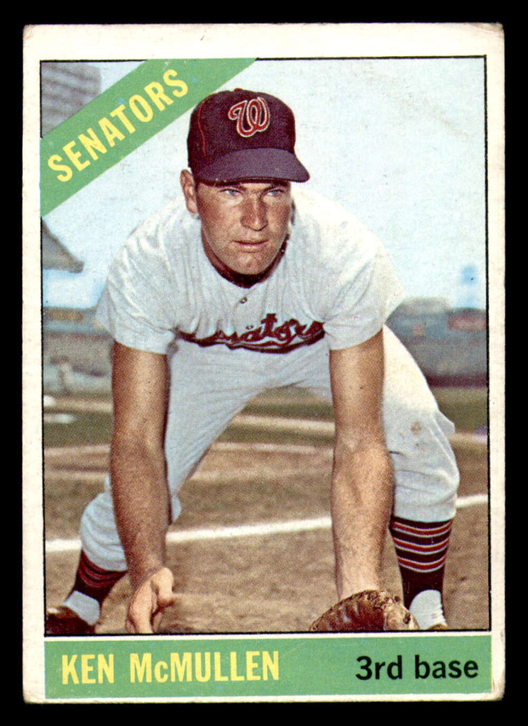 1966 Topps #401 Ken McMullen Very Good Senators  ID:311011