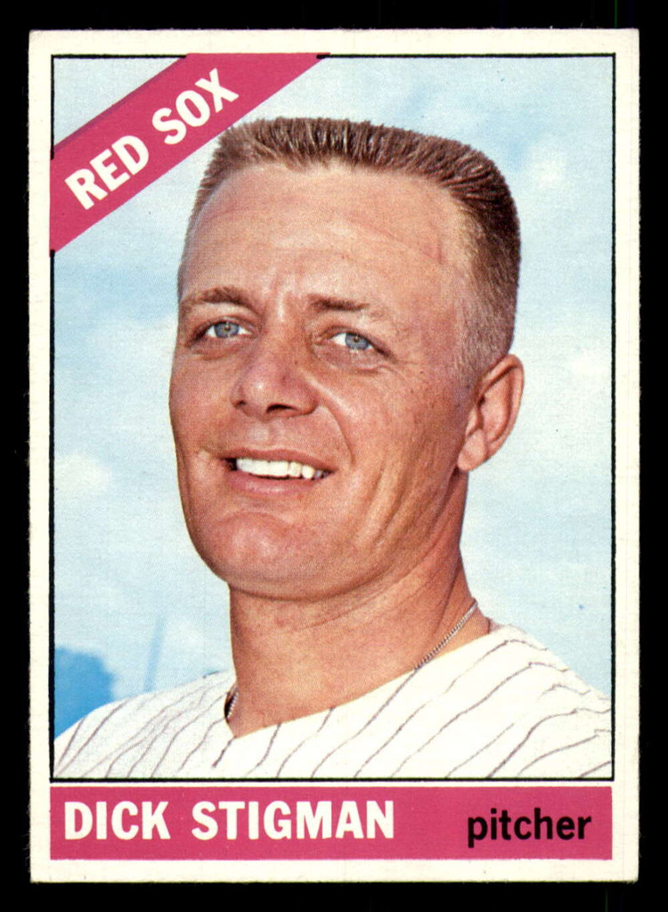 1966 Topps #512 Dick Stigman Ex-Mint Red Sox   ID:311329