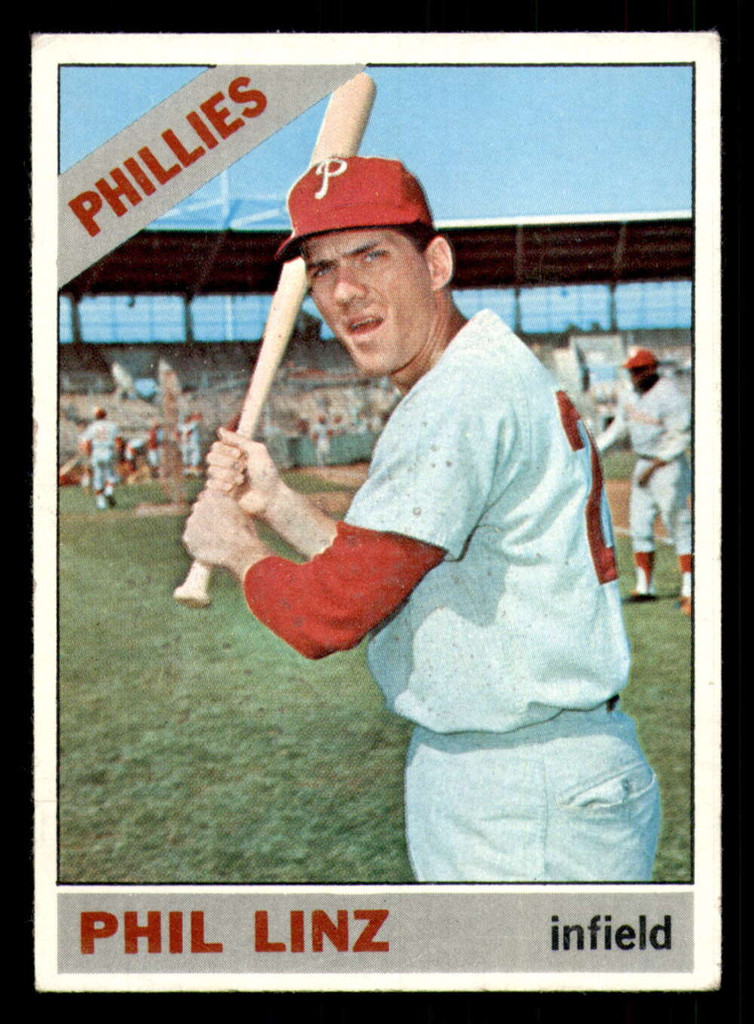 1966 Topps #522 Phil Linz Excellent Phillies  ID:311359