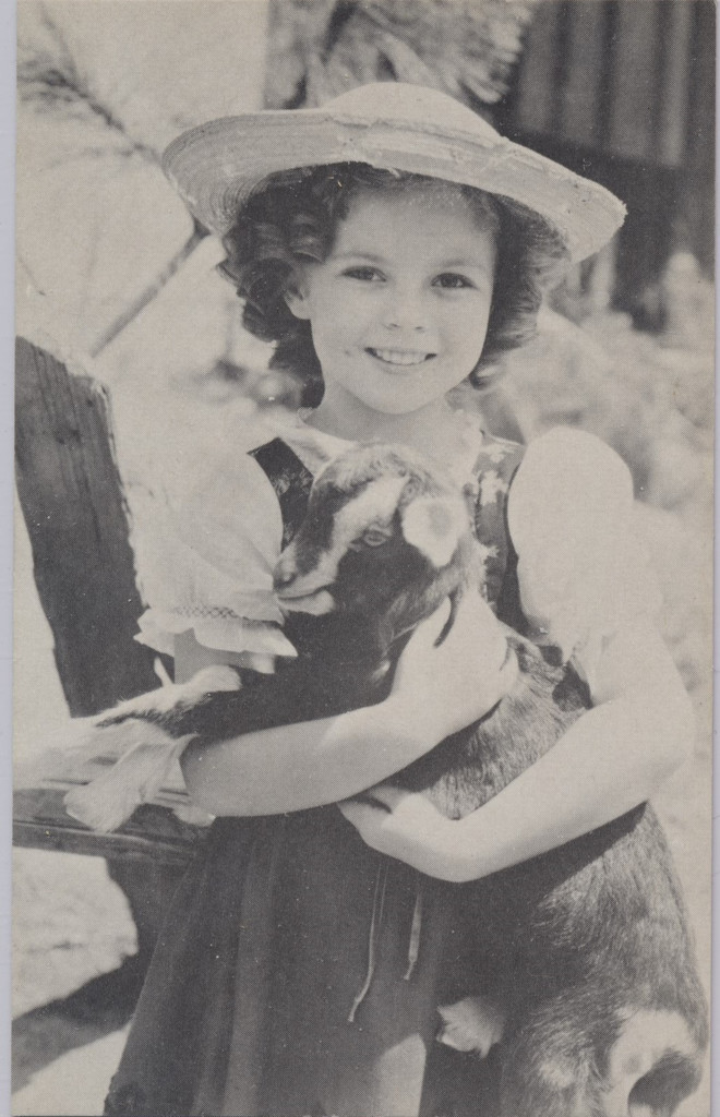 1930's Shirley Temple Exhibit Card  #*