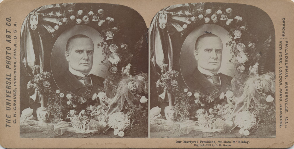 1901 Keystone View Company President William McKinley Funeral  #*sku2365