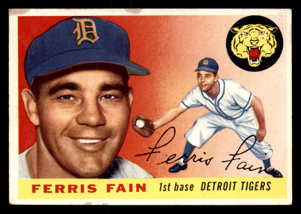 1955 Topps #11 Ferris Fain Excellent+ Tigers   ID:312150
