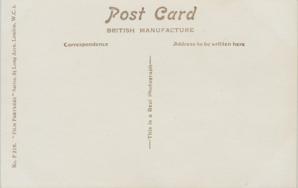 1930s British Postcard No P.216 Robert Taylor & Jean Harlow Ex-Mt  #*
