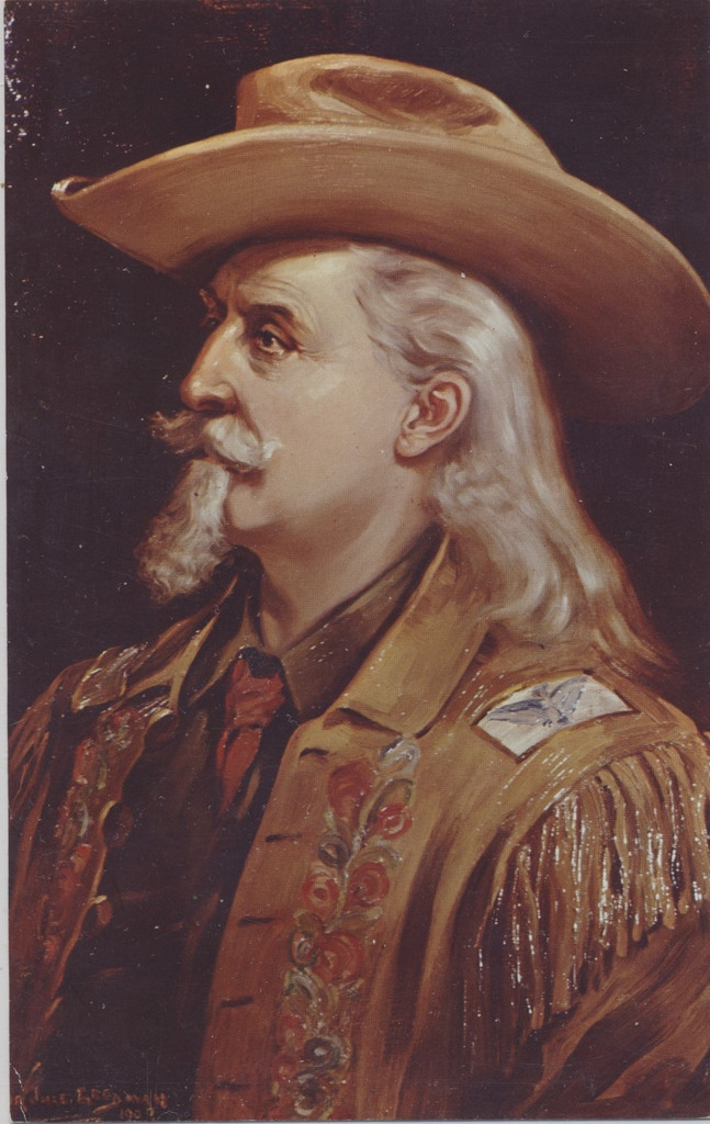 1950's Buffalo Bill Post Card  #*