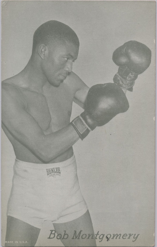 1947/1966 Boxing Exhibit Bob Montgomery  #*