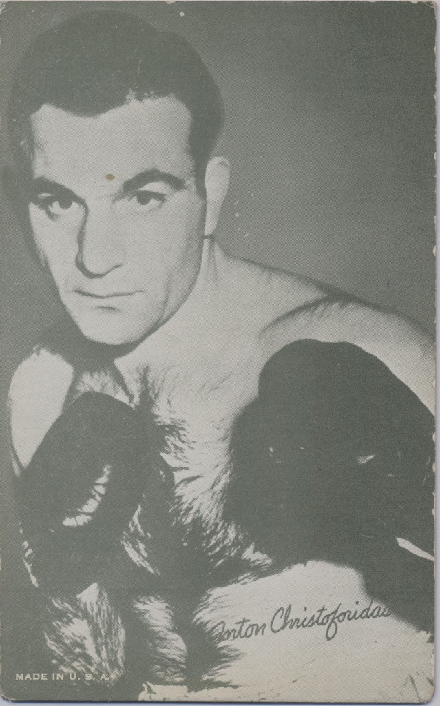 1947/1966 Boxing Exhibit Anton Christoforidan   #*