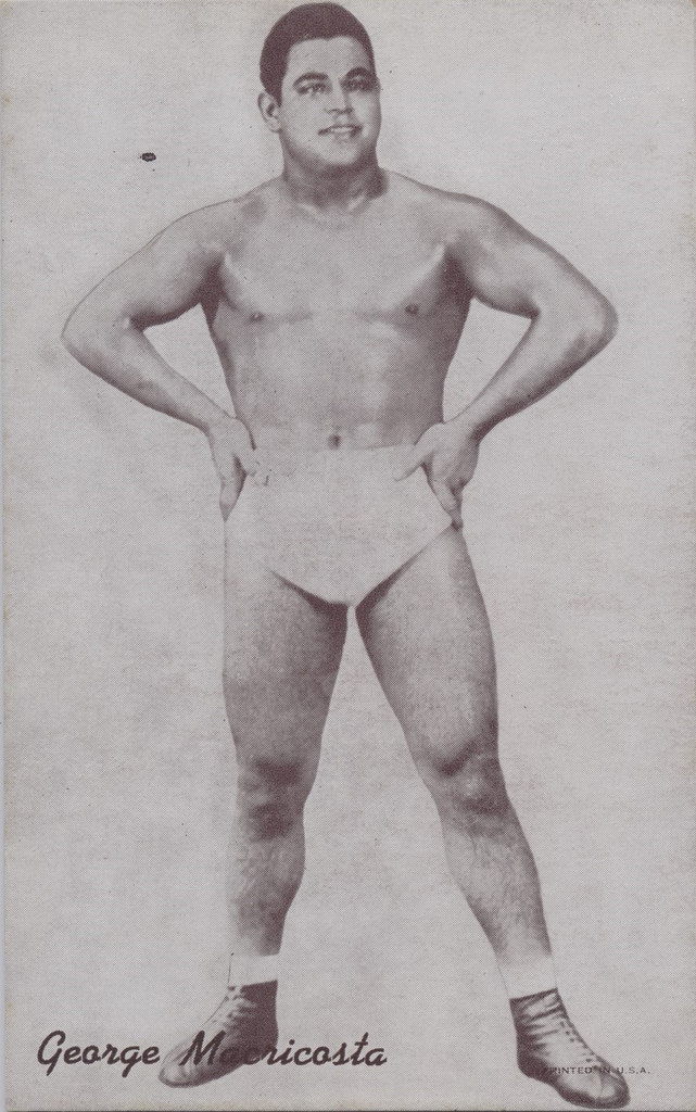 1947/66 Wrestling Exhibits George Maericosta  #*