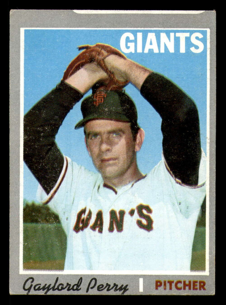 1970 Topps #560 Gaylord Perry Miscut Giants   ID:312446