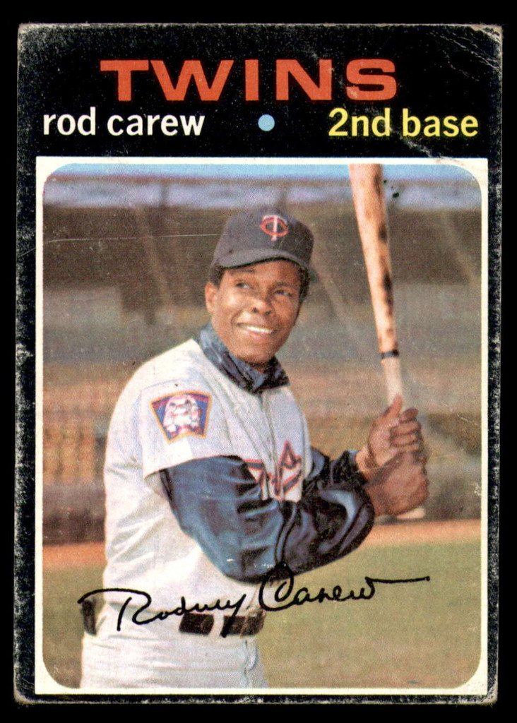 1971 Topps #210 Rod Carew Good Twins    ID:312512