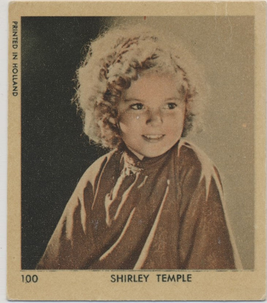 1930's Printed In Holland #100 Shirley Temple  #*