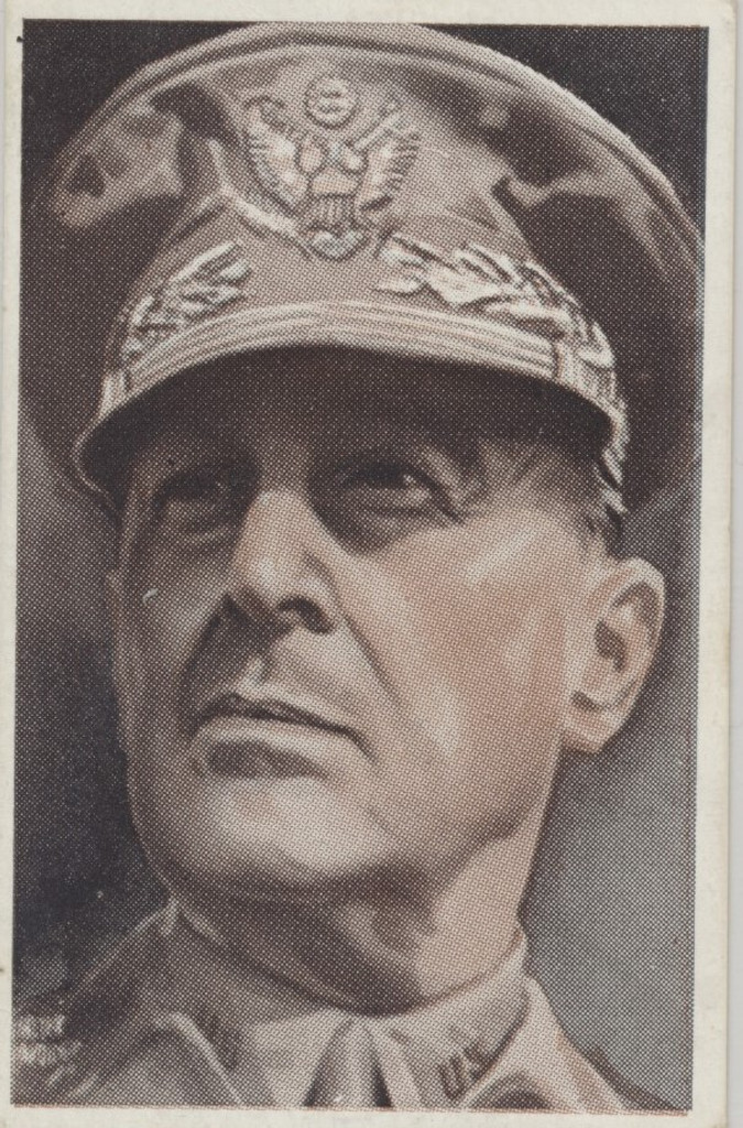 1950's Stamina Australia Men Of Portrait Series General Douglas MacArthur  #*