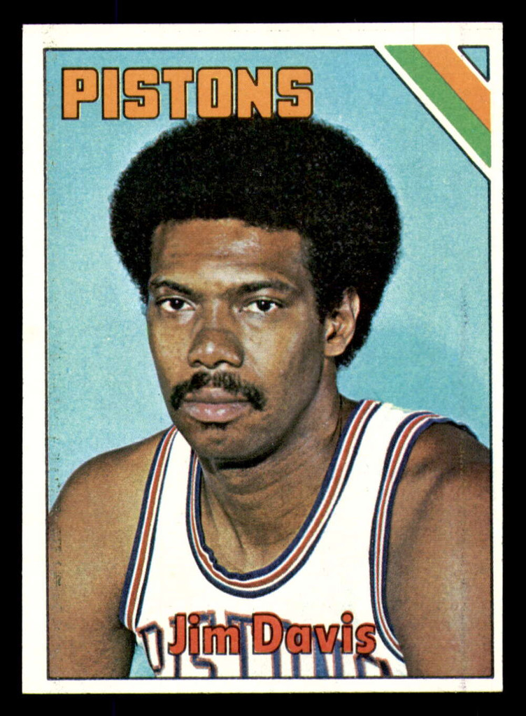 1975-76 Topps #174 Jim Davis Near Mint Pistons   ID:313116