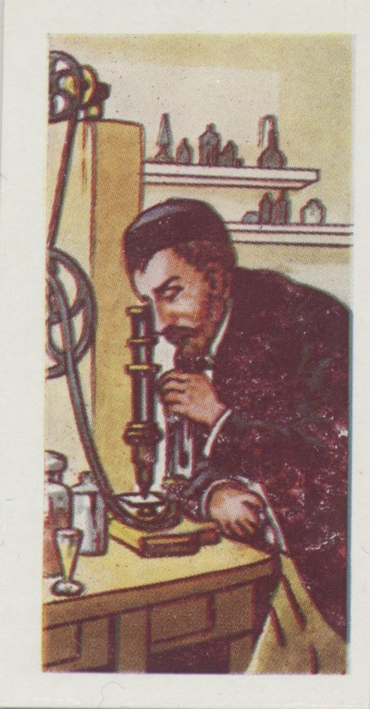 1957 Kane Historical Characters #15/50 Louis Pasteur Nr-Mt  #*