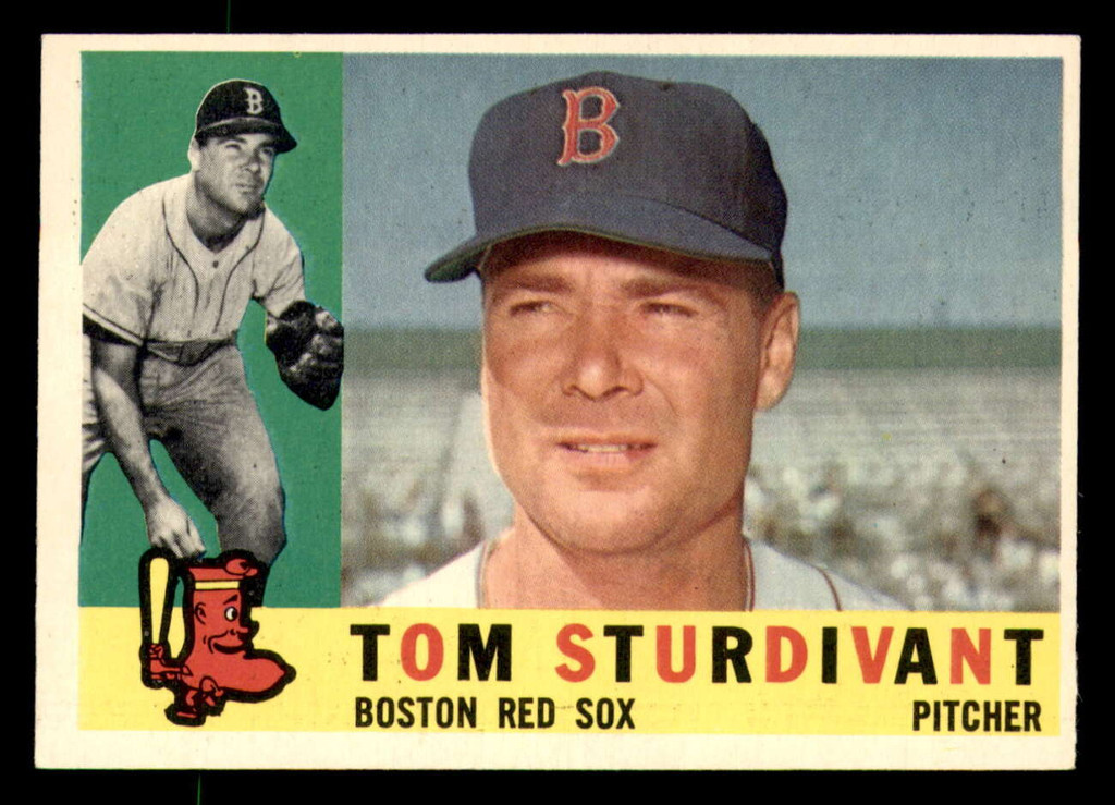 1960 Topps #487 Tom Sturdivant Near Mint Red Sox   ID:315299
