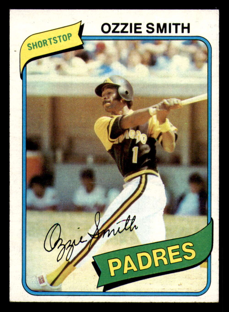 1980 Topps #393 Ozzie Smith Ex-Mint Padres   ID:315403