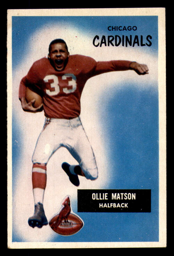 1955 Bowman #25 Ollie Matson Excellent+    ID:315456