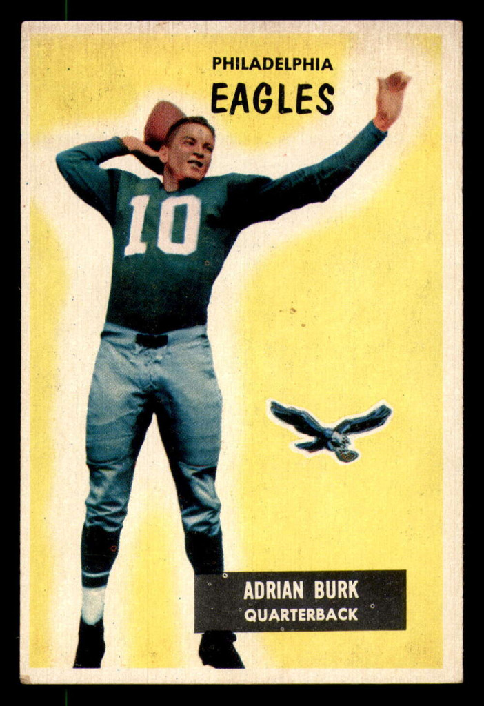 1955 Bowman #145 Adrian Burk Excellent+ Eagles   ID:315535