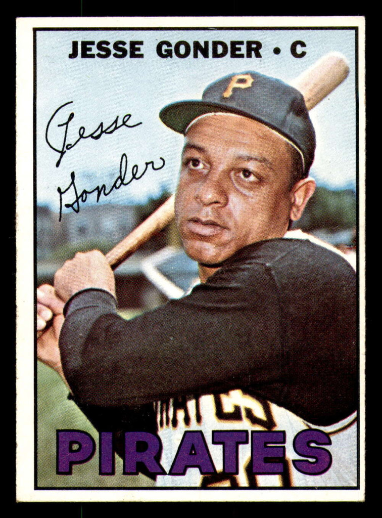 1967 Topps #301 Jesse Gonder Ex-Mint Pirates   ID:315841
