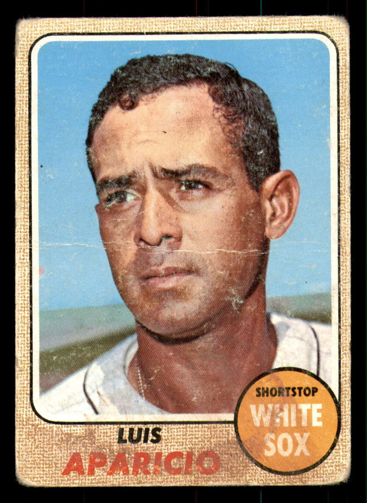 1968 Topps #310 Luis Aparicio Poor White Sox   ID:317015