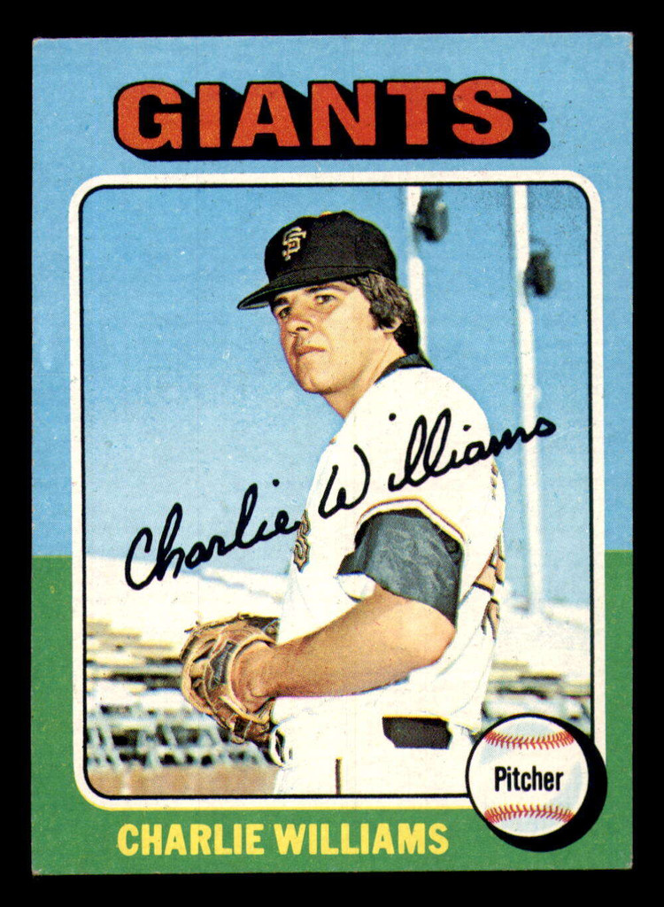 1975 Topps Mini #449 Charlie Williams Very Good Giants    ID:318029