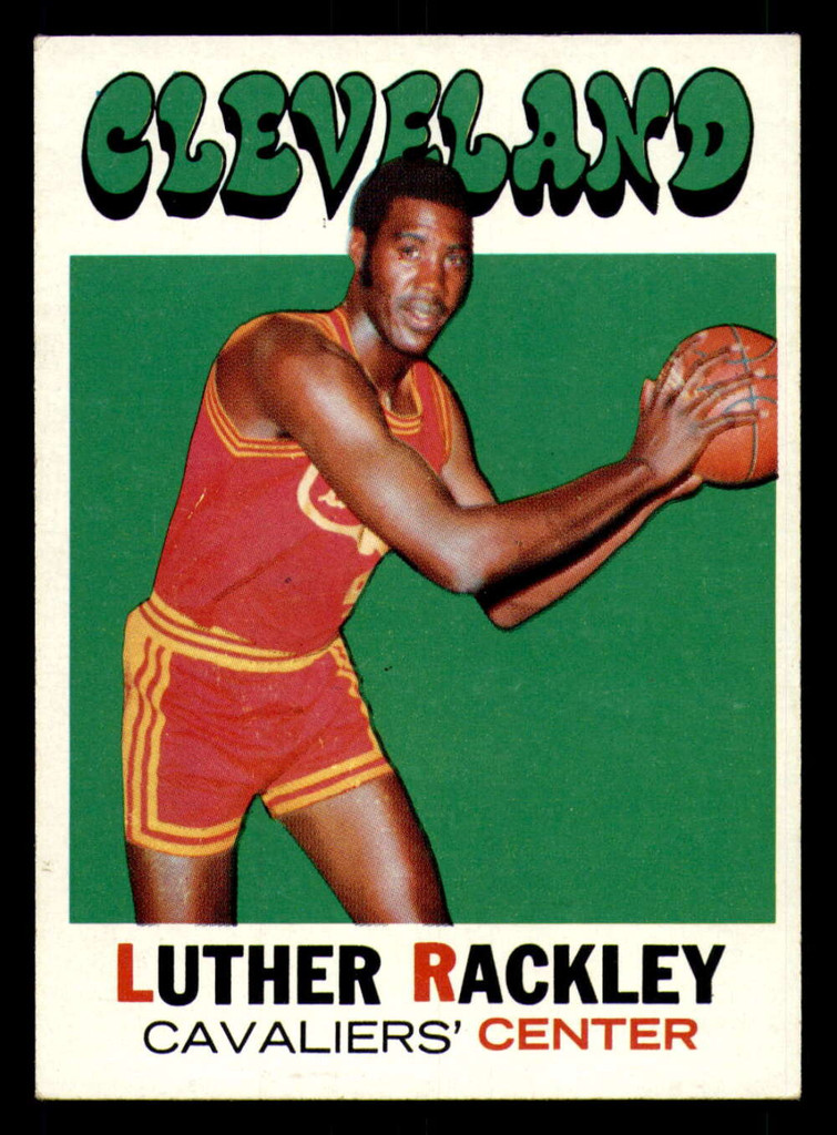 1971-72 Topps #88 Luther Rackley DP Ex-Mint Cavaliers DP    ID:318314