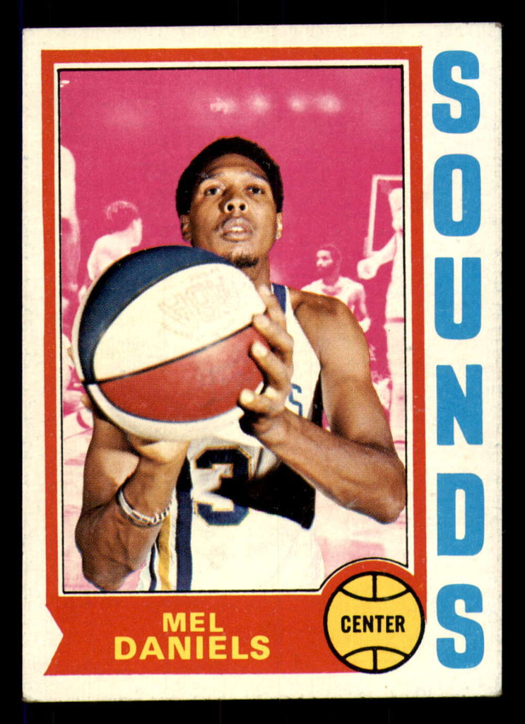 1974-75 Topps #192 Mel Daniels Very Good    ID:318737