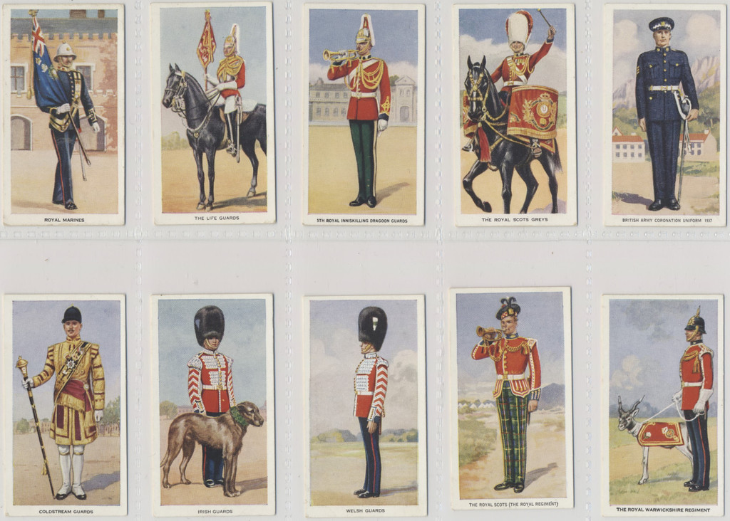 1939 Godfrey-Phillips Ltd Soldiers Of The King Set 36  #*