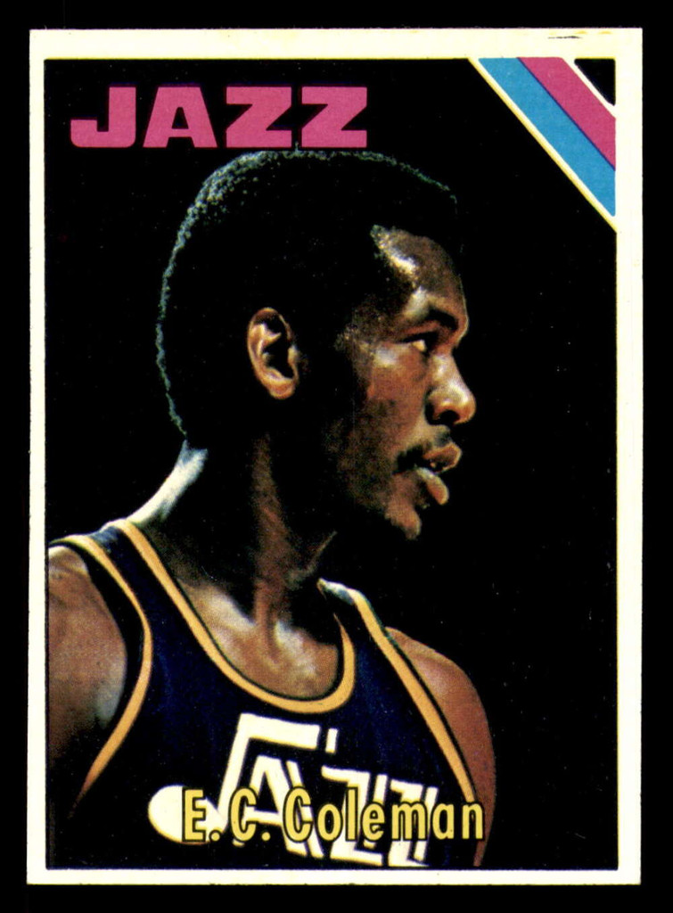 1975-76 Topps #163 E.C. Coleman Near Mint+ Jazz   ID:319334