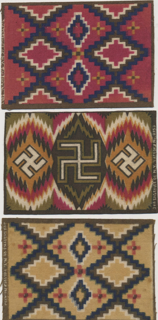 1912-1915 B13 Miniature Indian Blankets Lot 15/18  #*