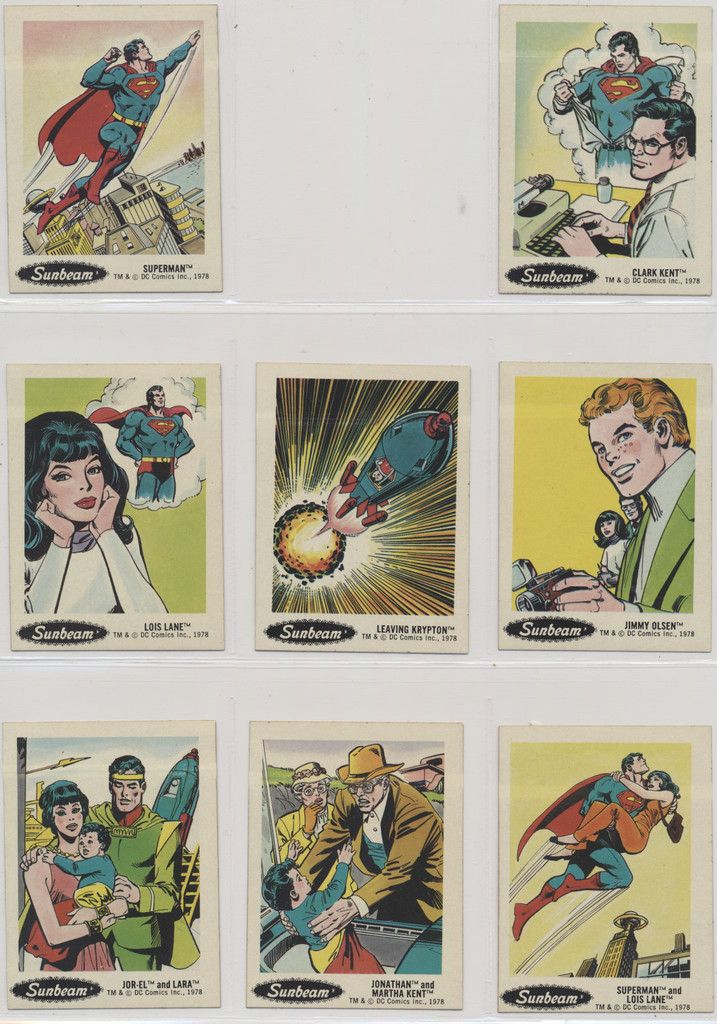 1978 DC Super  Heroes Stickers Sunbeam Bread 24/30  #* SPECIAL!!!