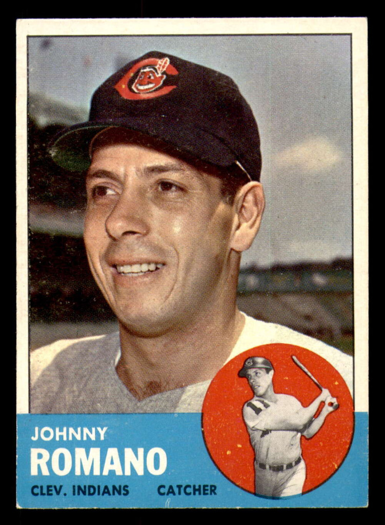 1963 Topps #72 Johnny Romano Ex-Mint Indians   ID:322116