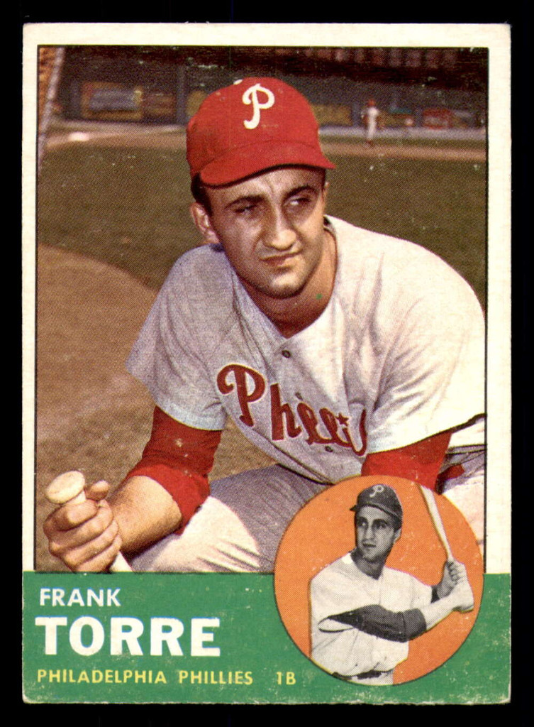 1963 Topps #161 Frank Torre Very Good Phillies   ID:322280
