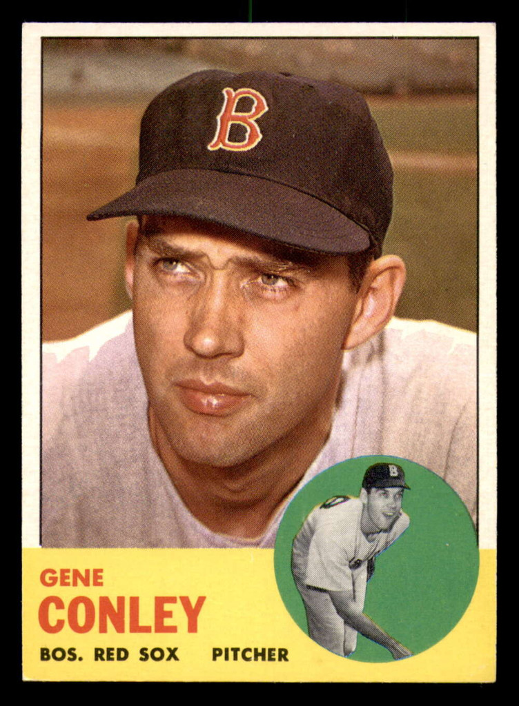 1963 Topps #216 Gene Conley Excellent+ Red Sox    ID:322381