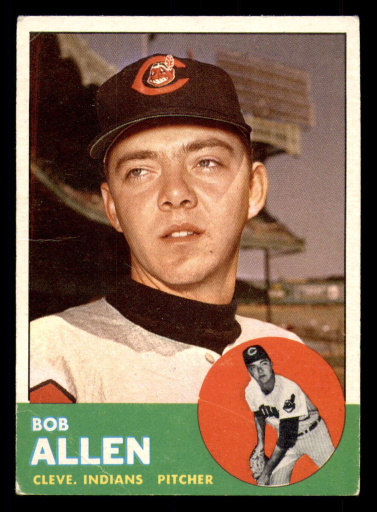 1963 Topps #266 Bob Allen Very Good Indians    ID:322468