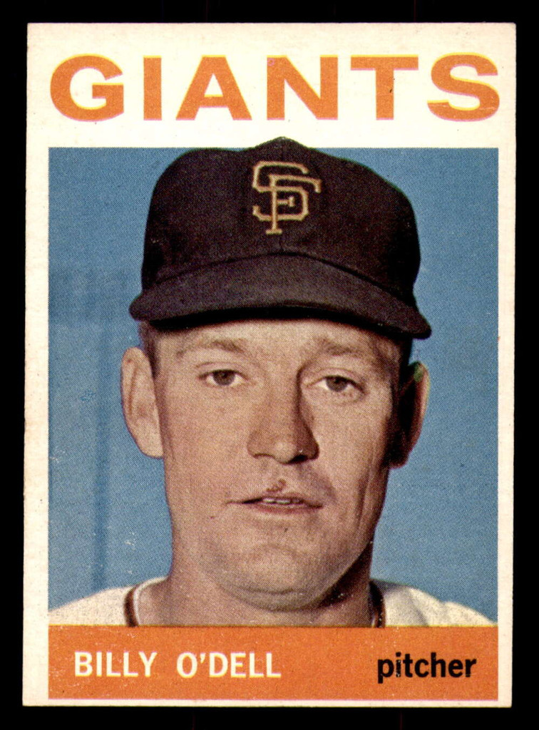 1964 Topps #18 Billy O'Dell Ex-Mint Giants    ID:322924