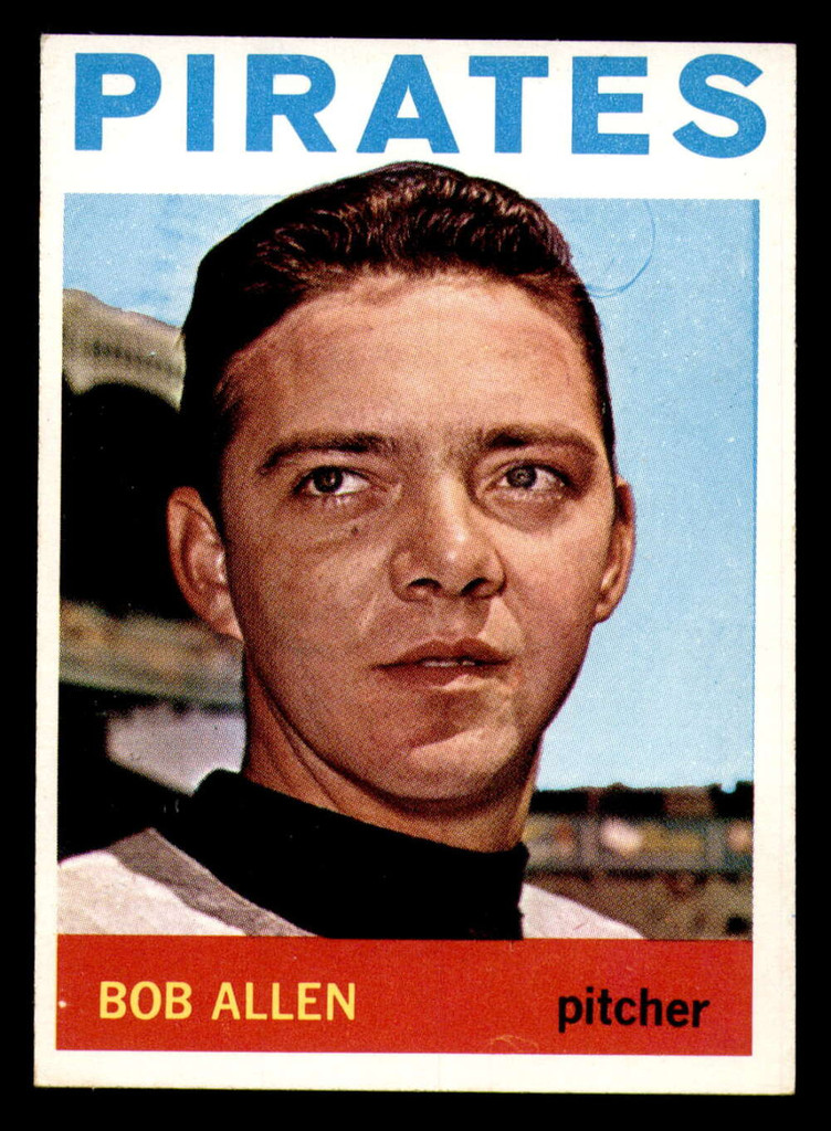 1964 Topps #209 Bob Allen Ex-Mint Pirates    ID:323446