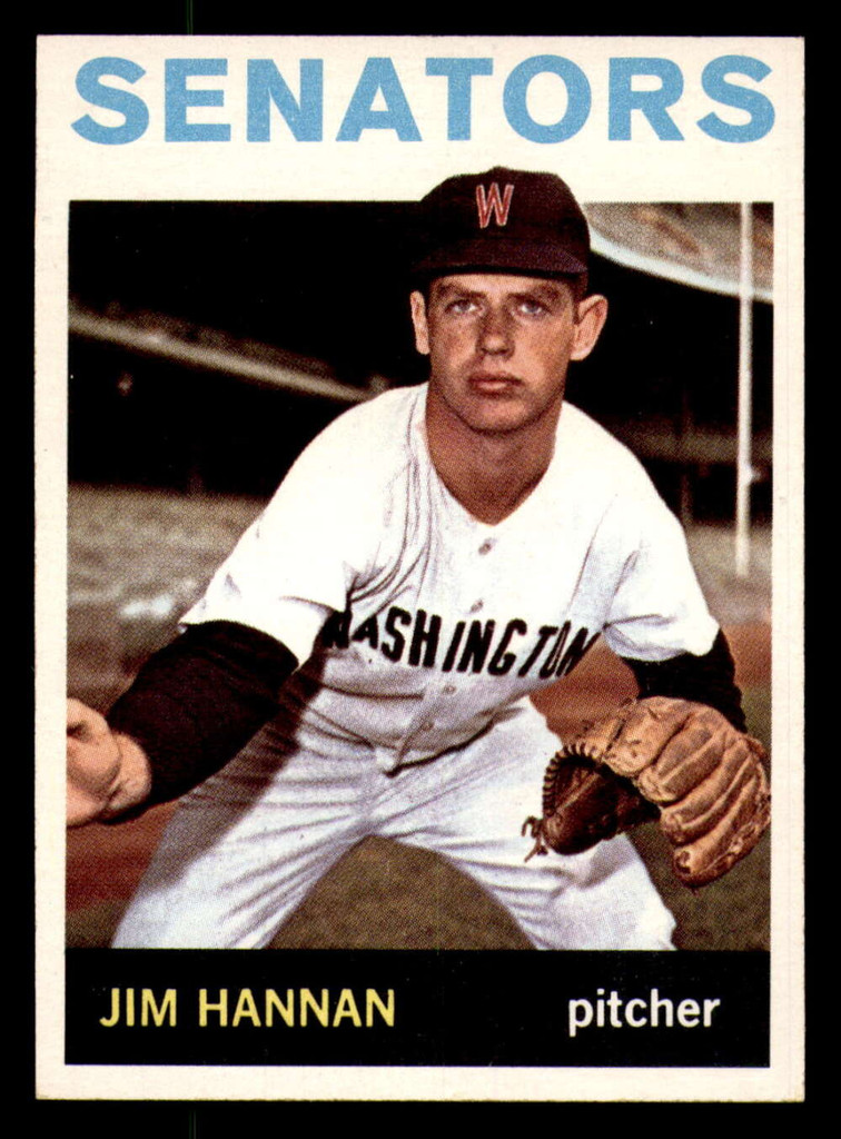 1964 Topps #261 Jim Hannan Ex-Mint Senators   ID:323606