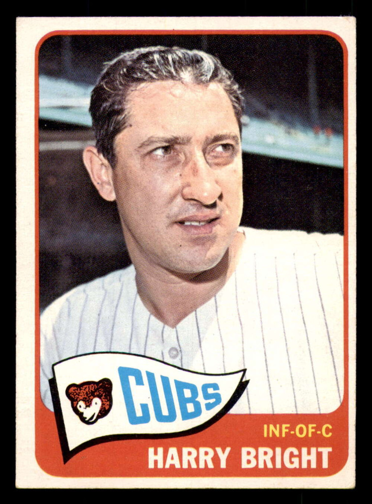 1965 Topps #584 Harry Bright Excellent  ID: 325595