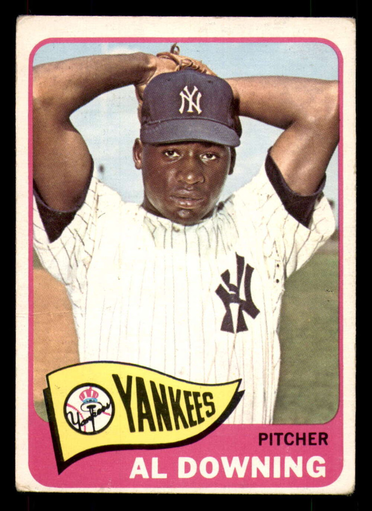 1965 Topps #598 Al Downing Very Good SP  ID: 325623