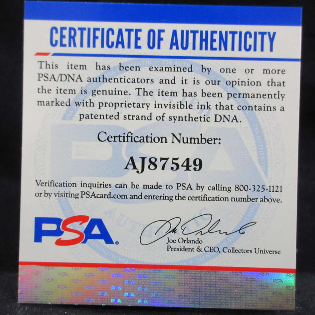 Hideo Nomo Rawlings Baseball Signed Auto PSA/DNA Authenticated Dodgers