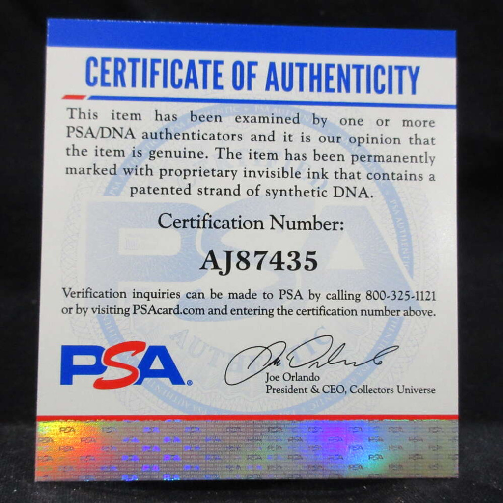 Earl Weaver Frank Robinson Dual Signed Baseball Auto PSA/DNA Authenticated Orioles